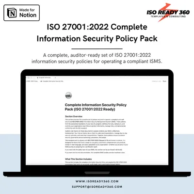 Complete Information Security Policy Pack — document preview